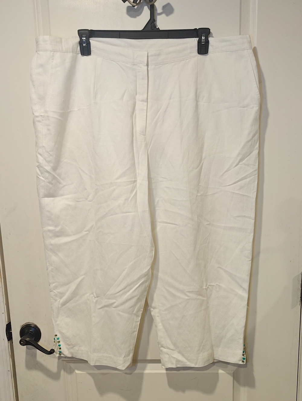 Ruby Rd. White Women's Chinos